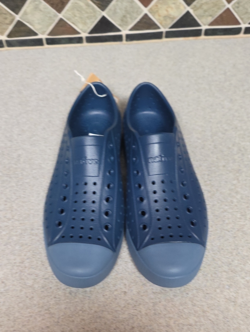 Native Unisex Navy Blue Jefferson Lite Slip-On Shoes
